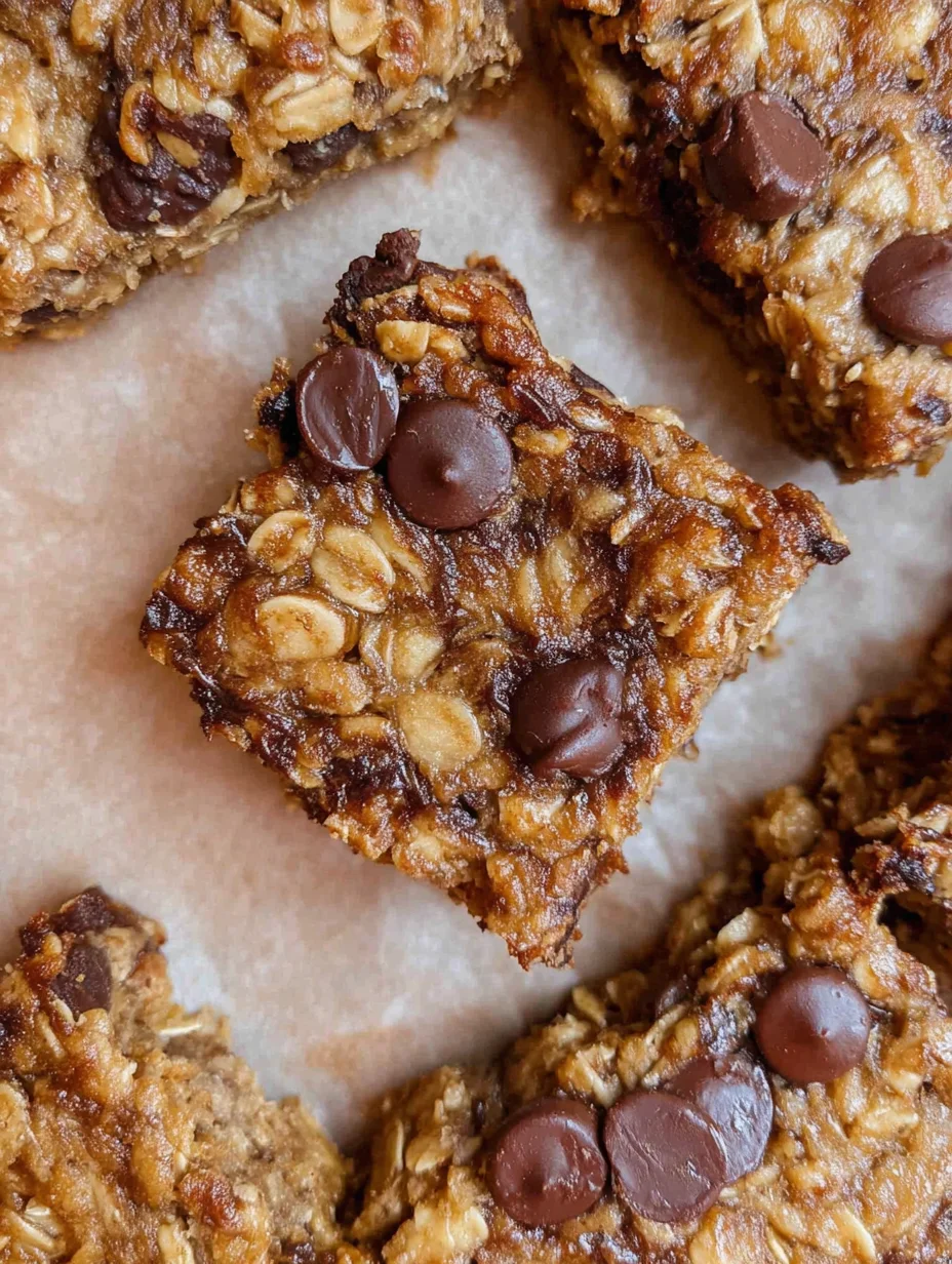 Banana Oatmeal Bars