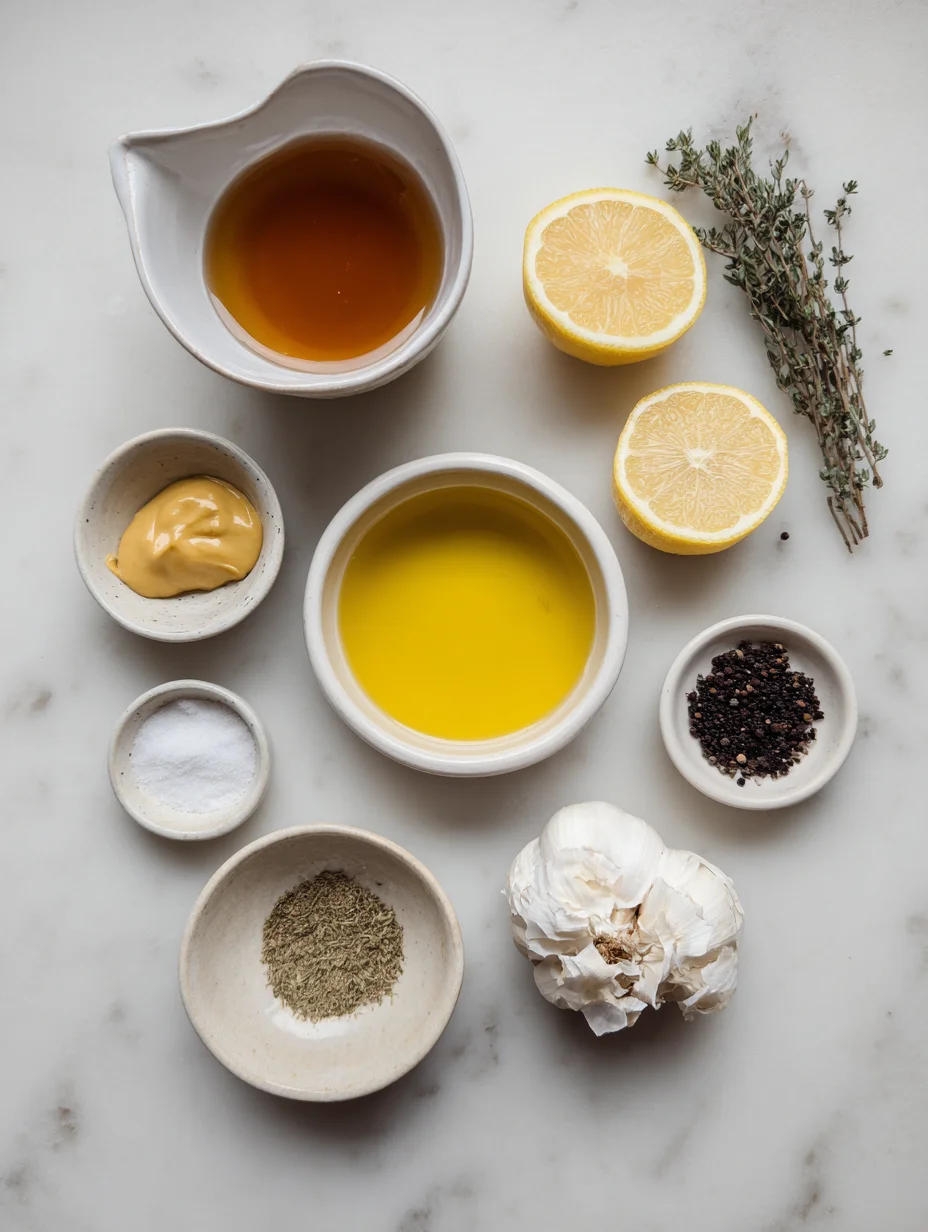 Basic Lemon Vinaigrette Dressing