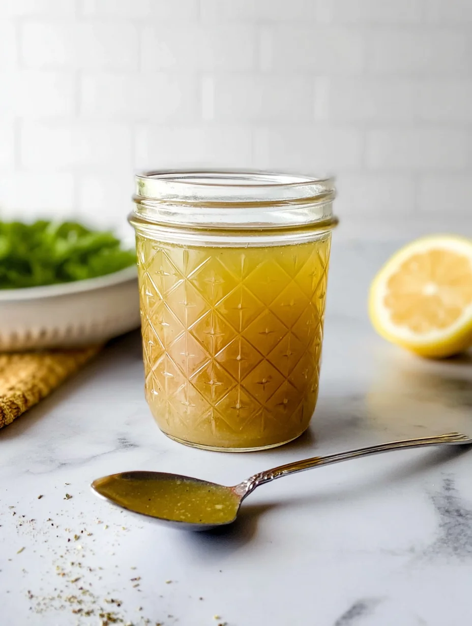 Basic Lemon Vinaigrette Dressing