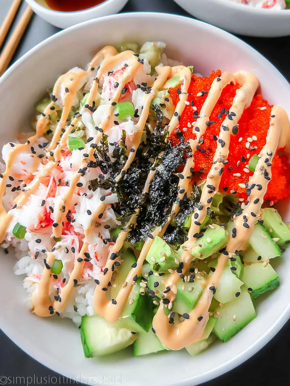 California Sushi Bowls