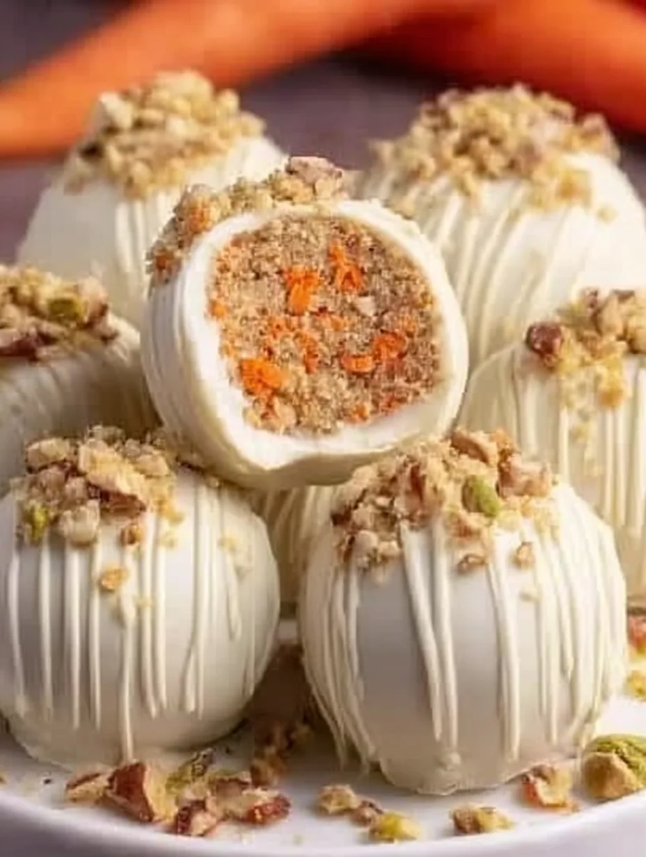 Carrot Cake Truffles