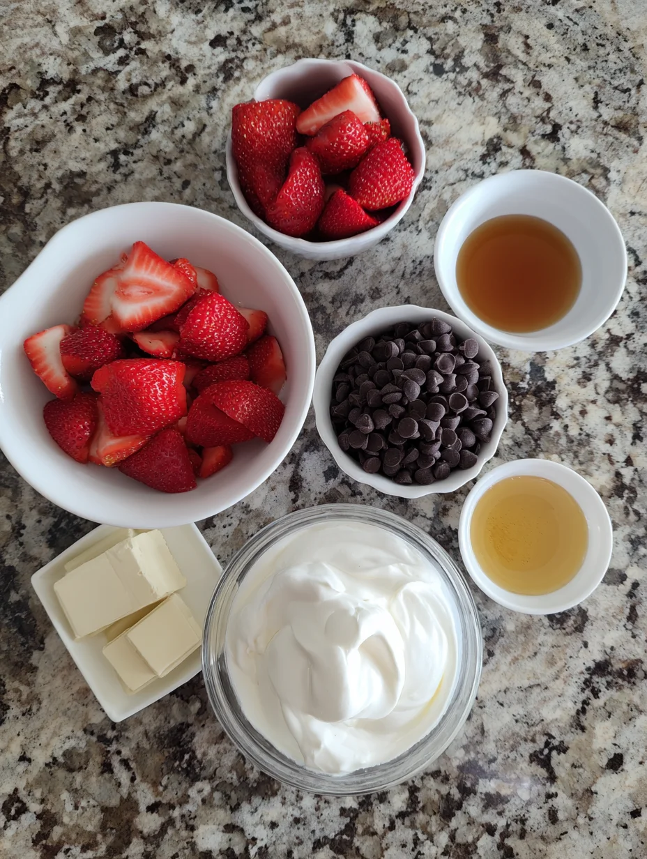Chocolate Strawberry Yogurt Clusters