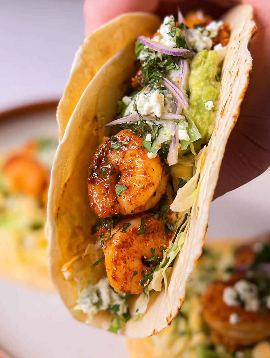 Cilantro Lime Shrimp Tacos