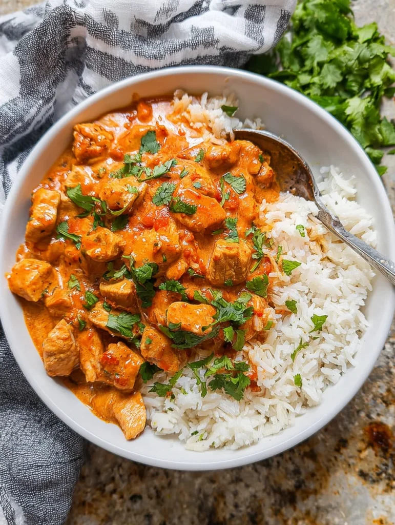 Coconut Chicken Rice Bowl