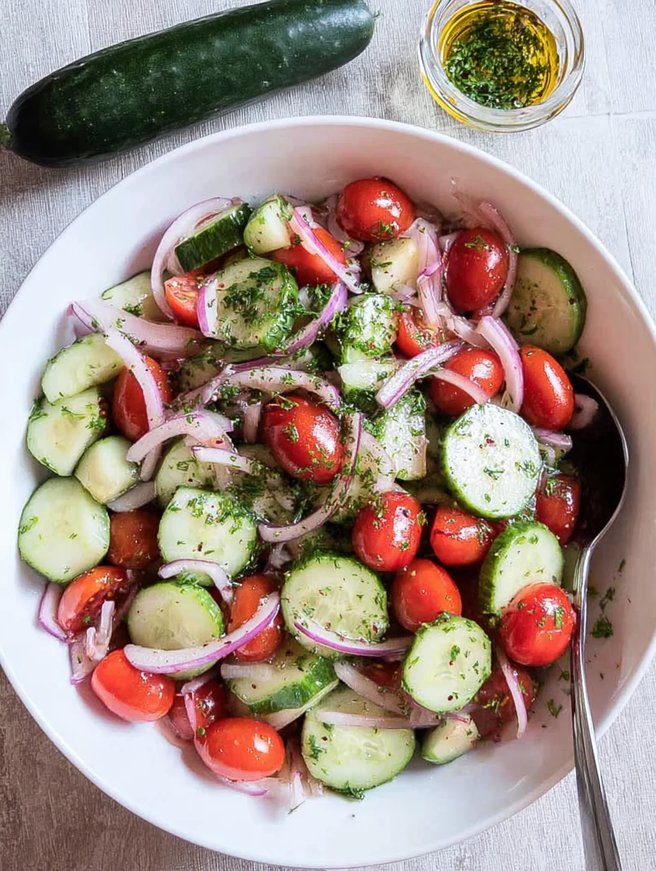 Cucumber Tomato Salad