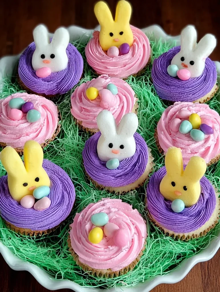 Easter Basket Cupcakes