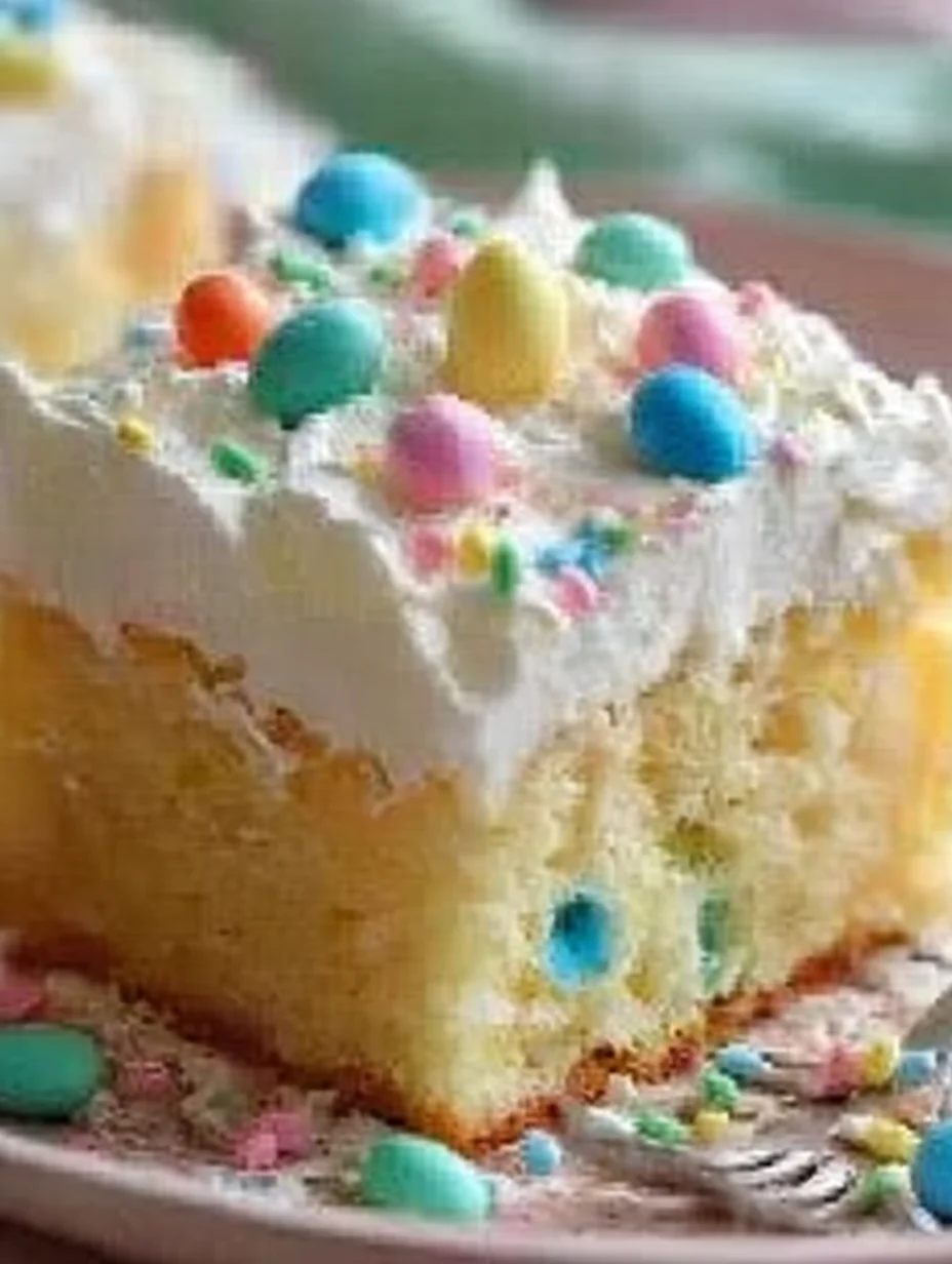 Easter Poke Cake