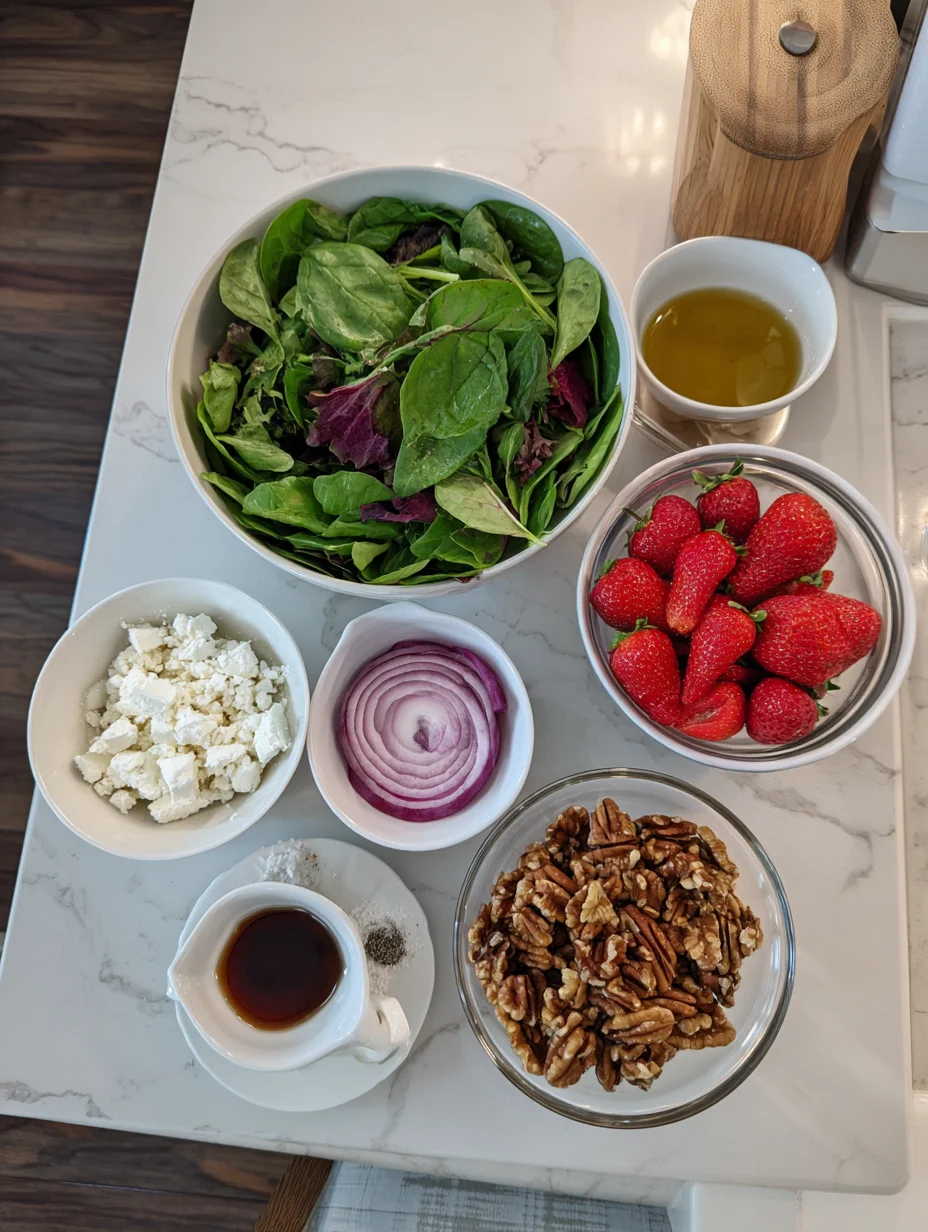 Easter Strawberry Spring Salad