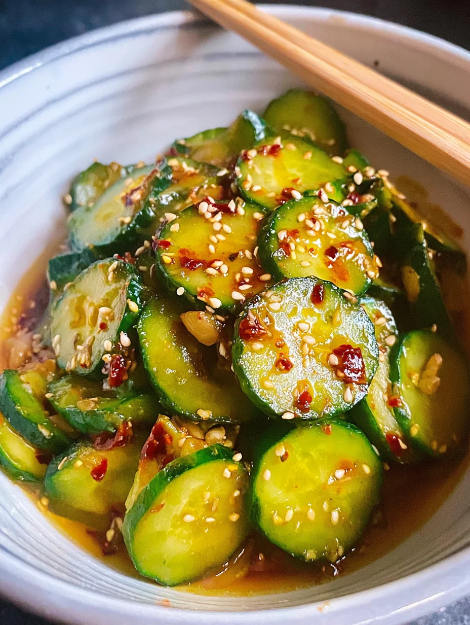 Easy Asian Cucumber Salad