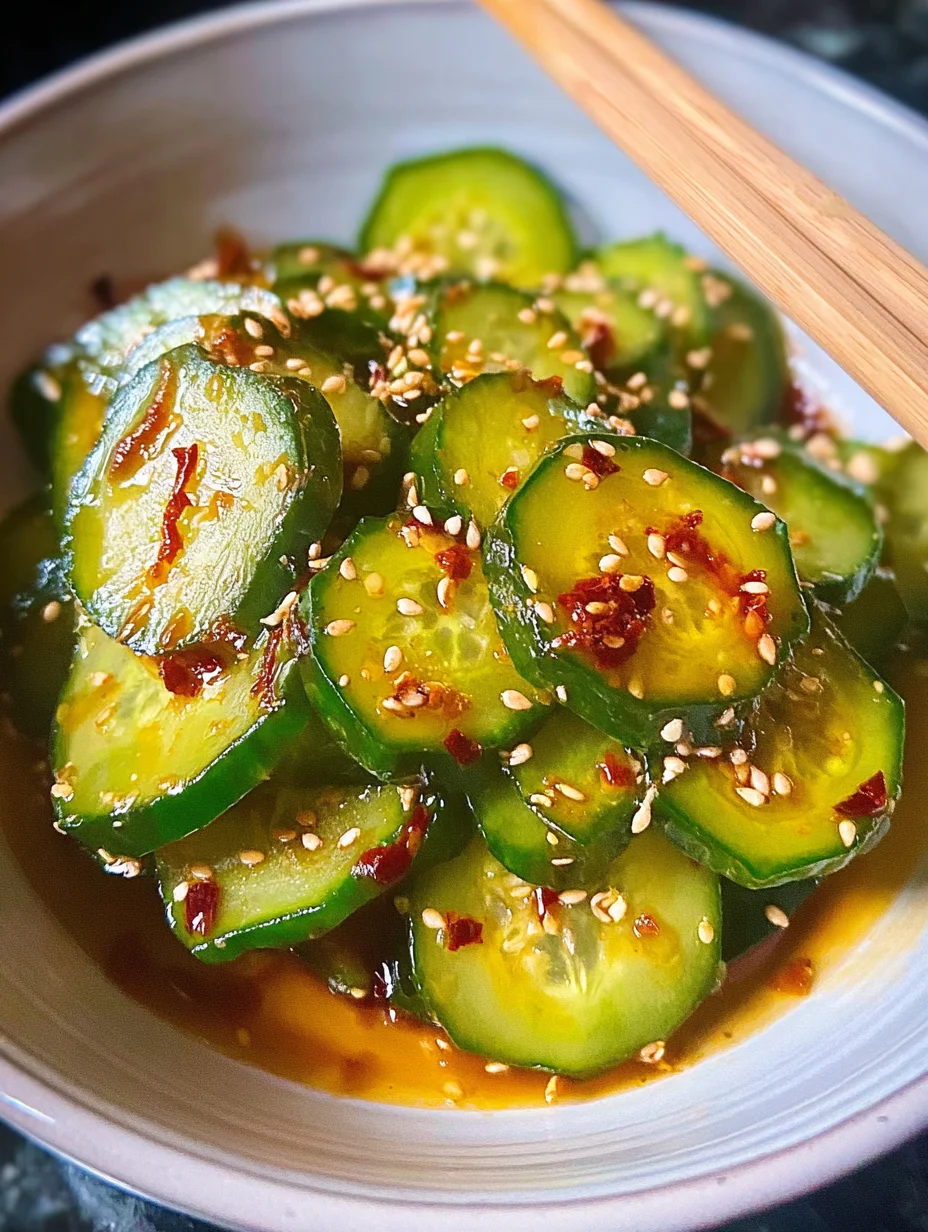 Easy Asian Cucumber Salad