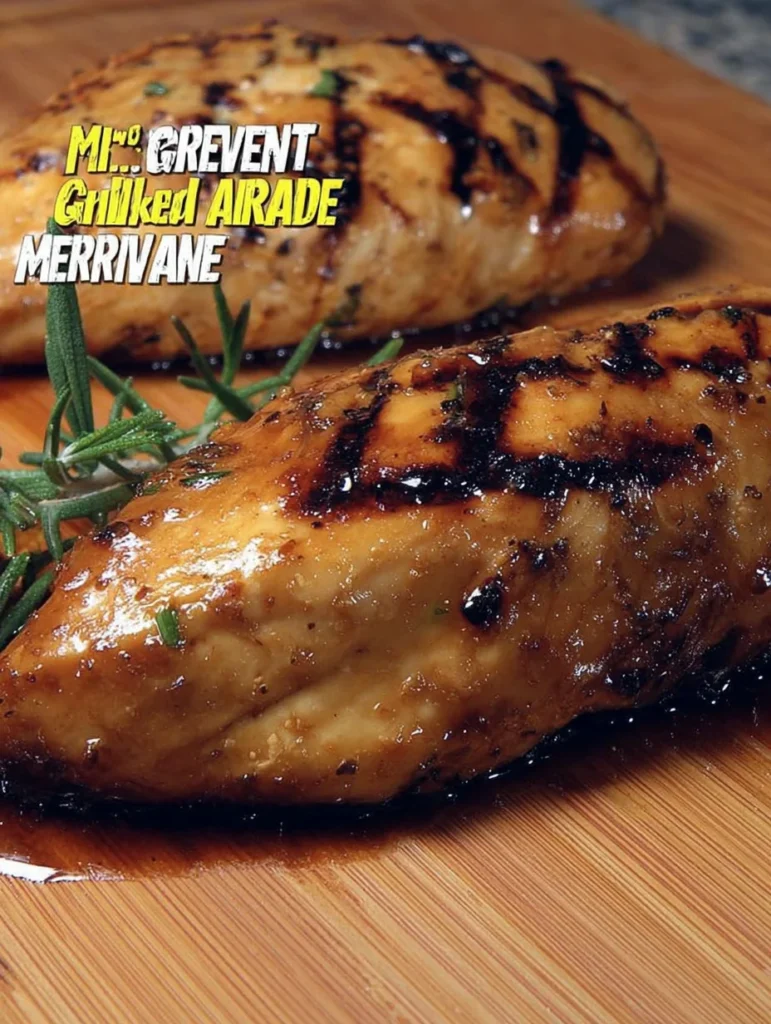 The BEST EVER Grilled Chicken Marinade