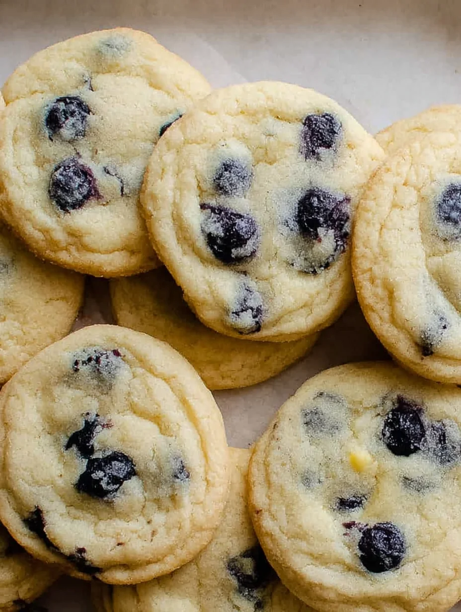 Lemon Blueberry Cookies