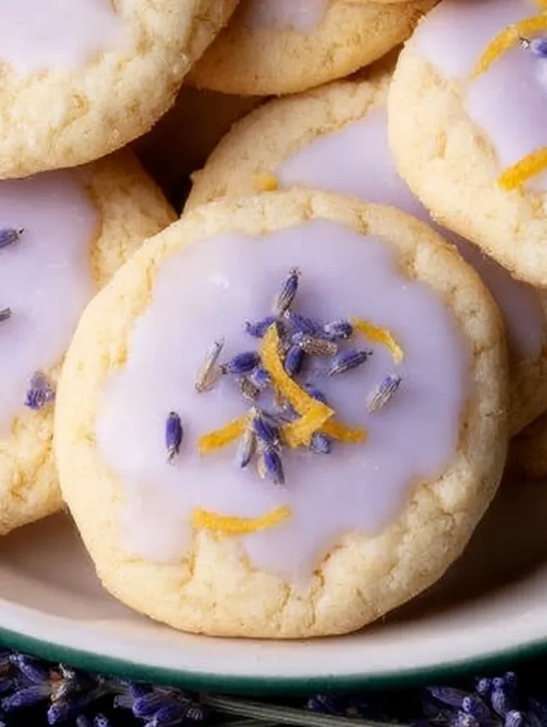 Lemon Lavender Cookie Recipe