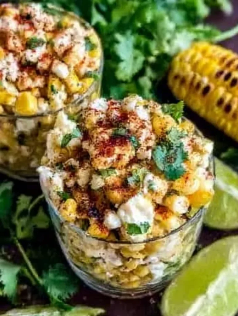 Mexican Street Corn Salad Cups