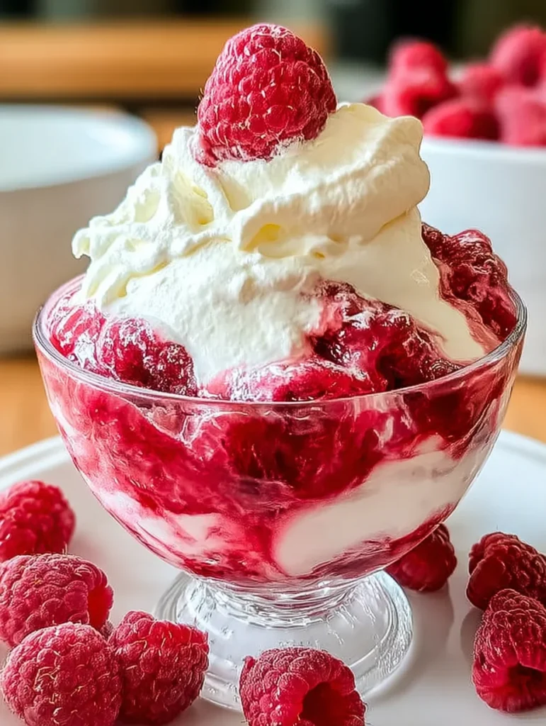Raspberry Fool with Whipped Mascarpone