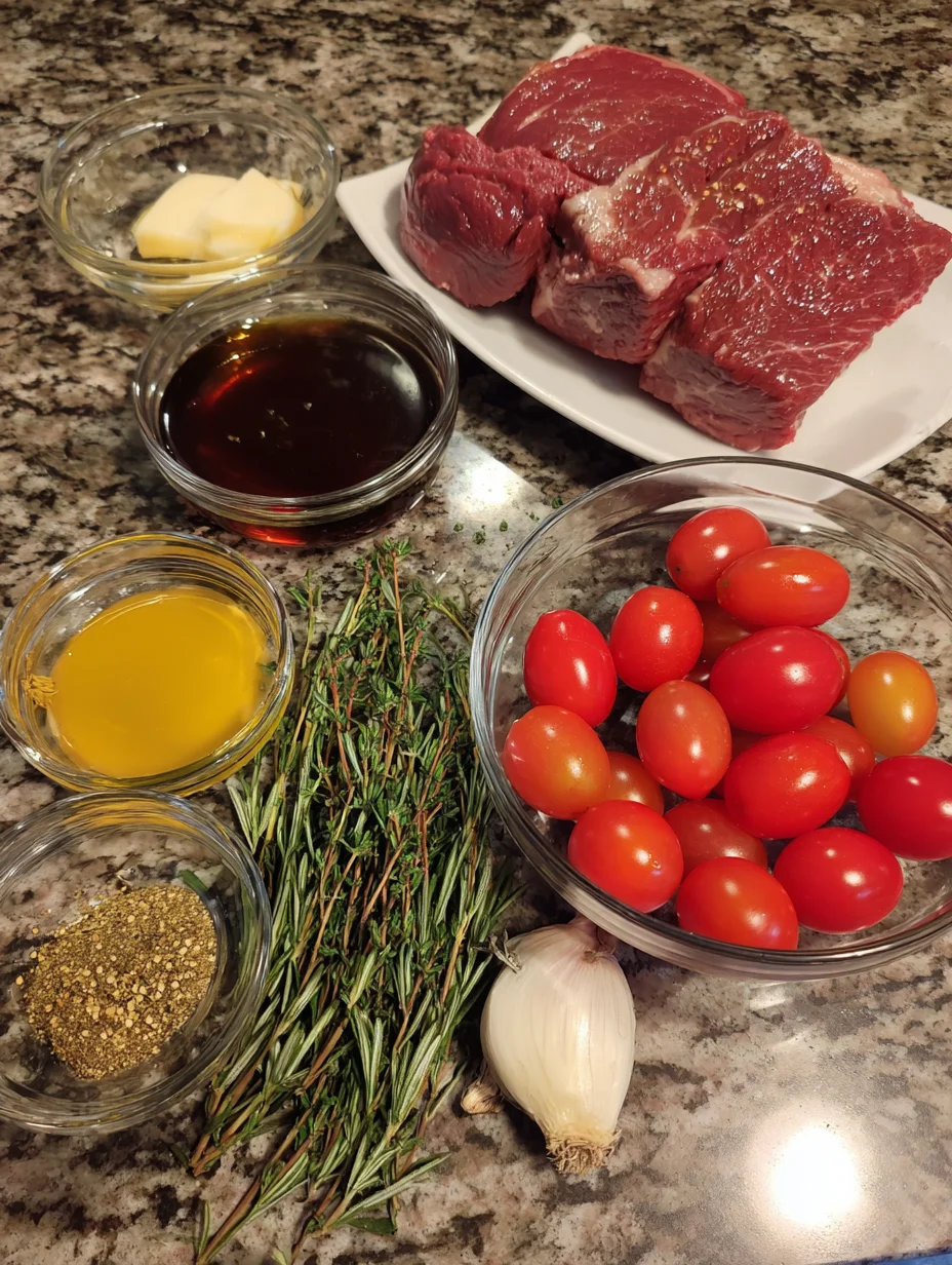 Rosemary Garlic Steak Kebabs