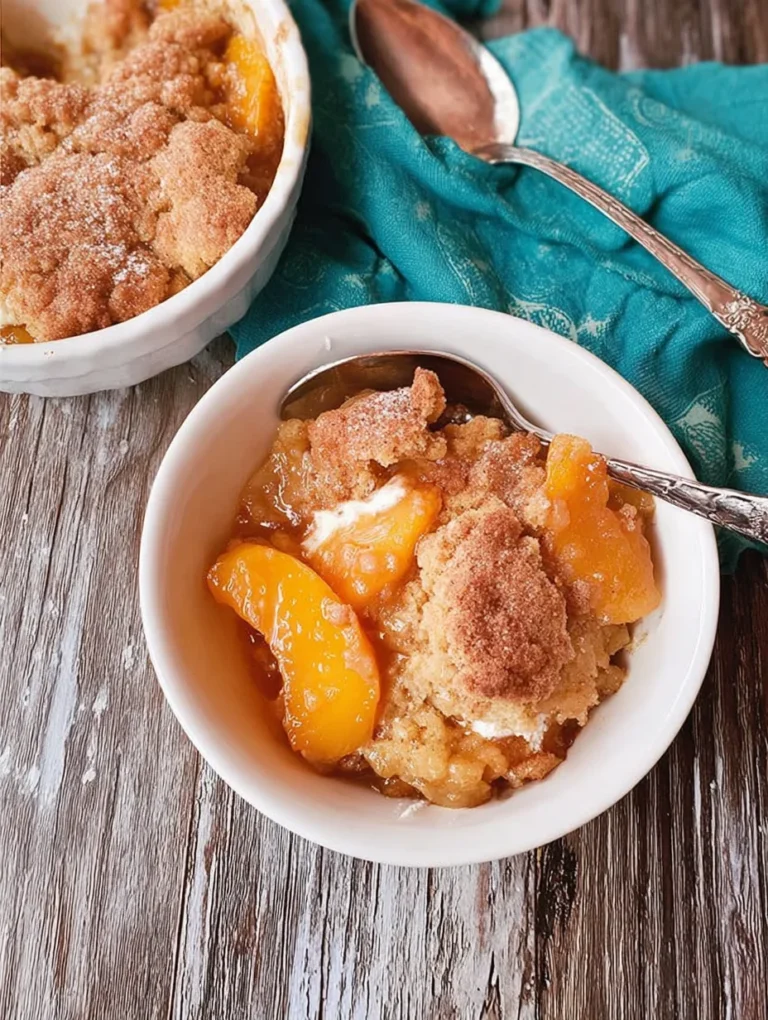 Southern Peach Cobbler