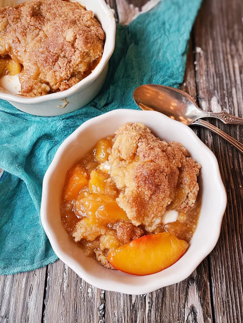 Southern Peach Cobbler