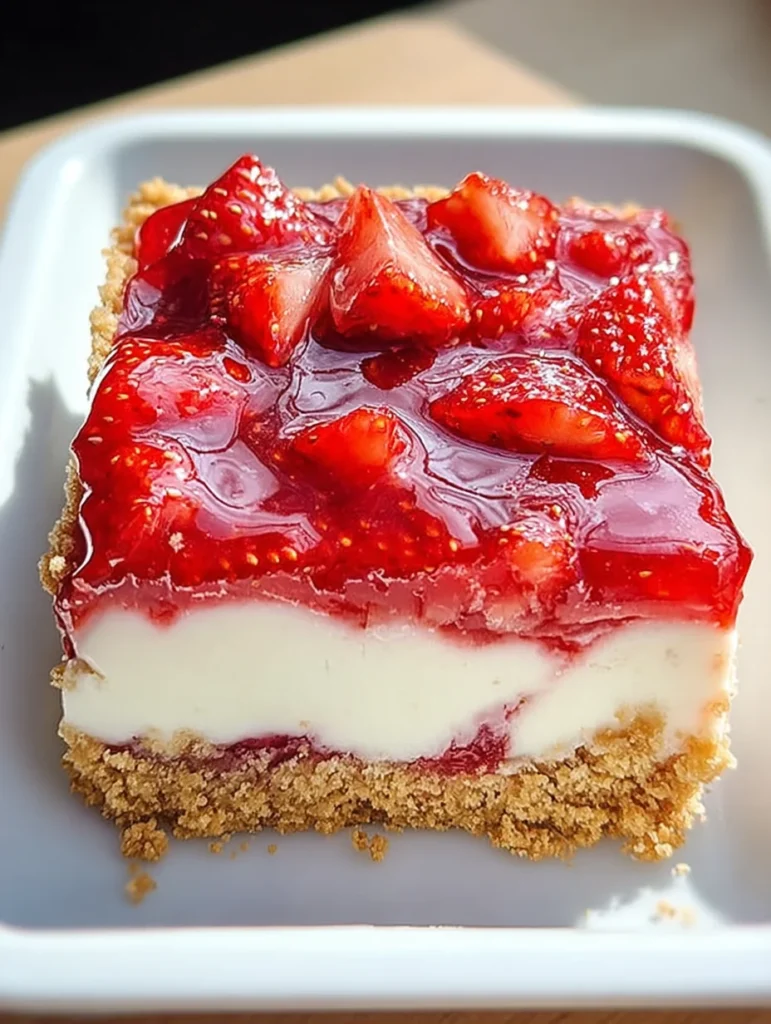 Strawberry Cheesecake Bars