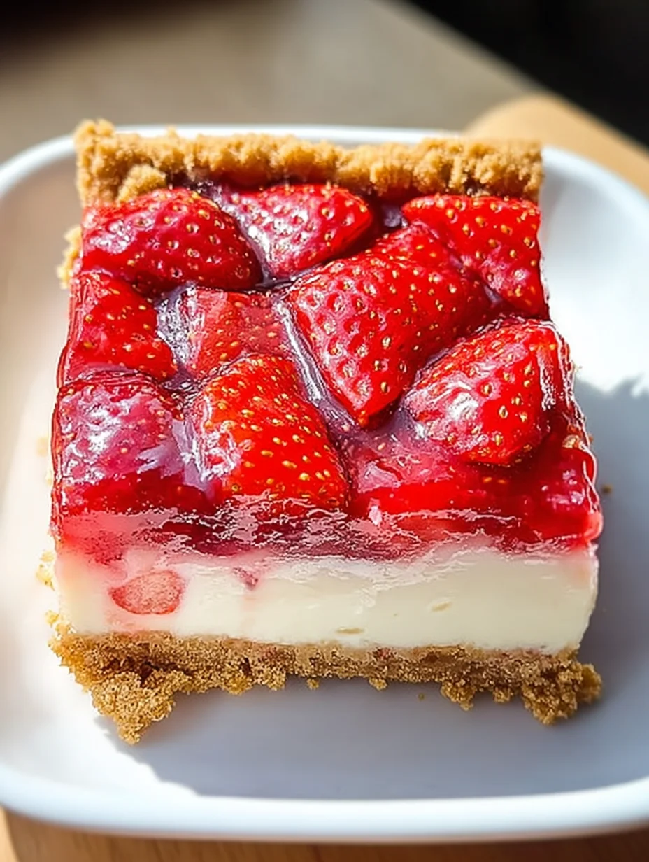 Strawberry Cheesecake Bars