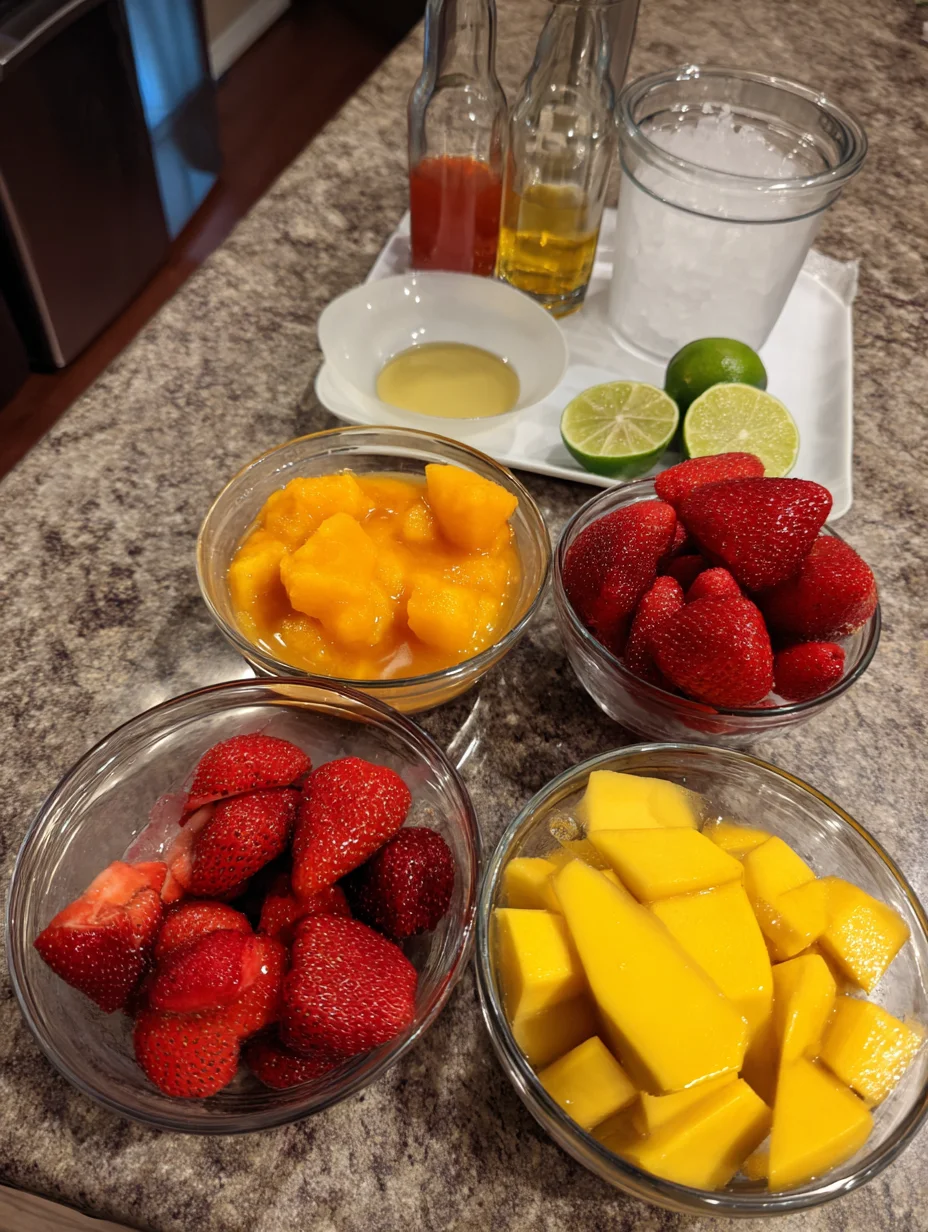 Strawberry Mango Margarita