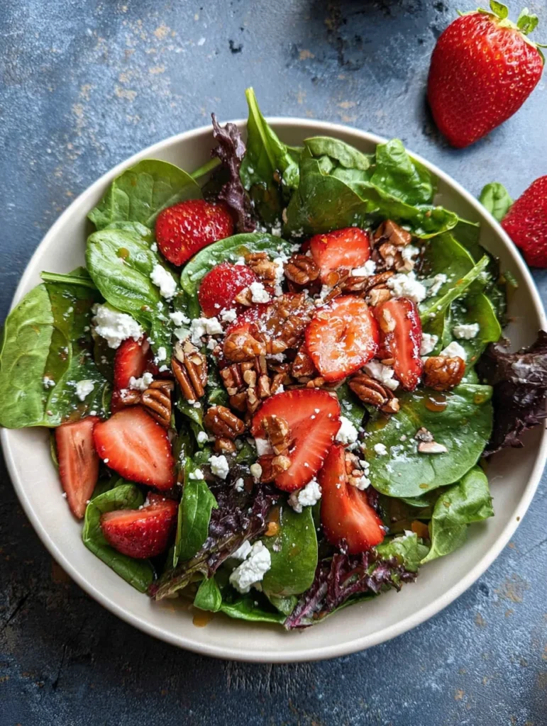Strawberry Spinach Salad Recipe