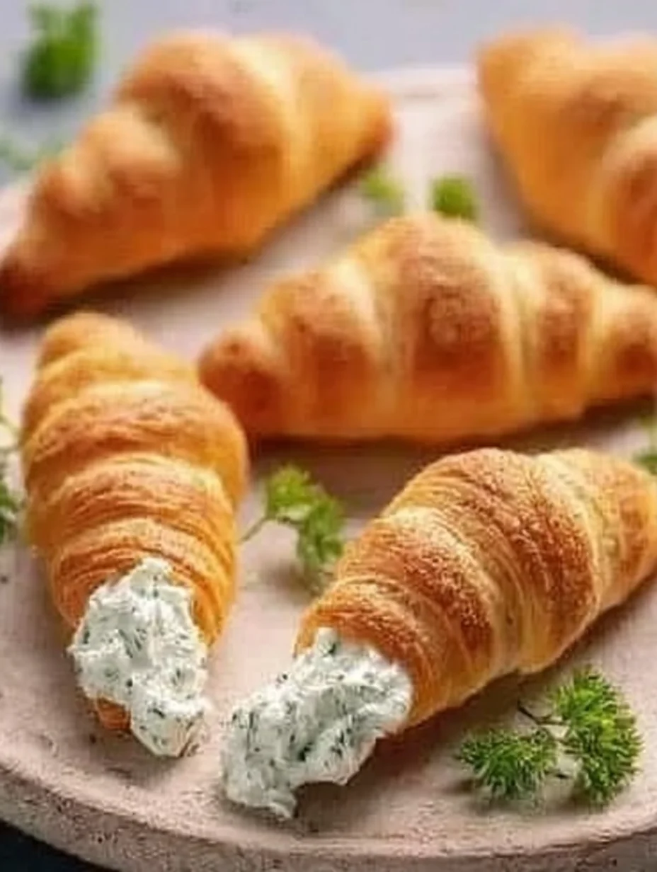 Stuffed Crescent Roll Carrots