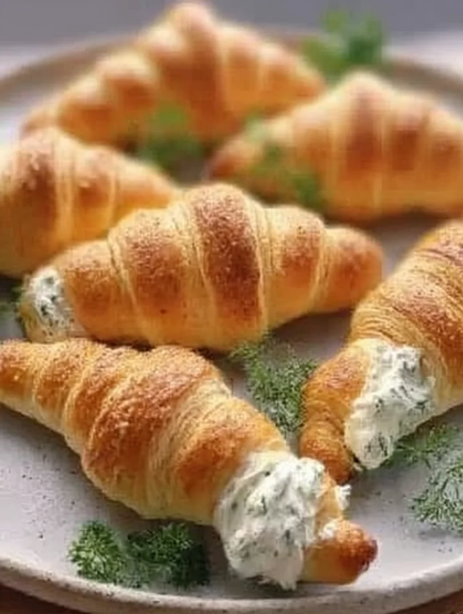 Stuffed Crescent Roll Carrots