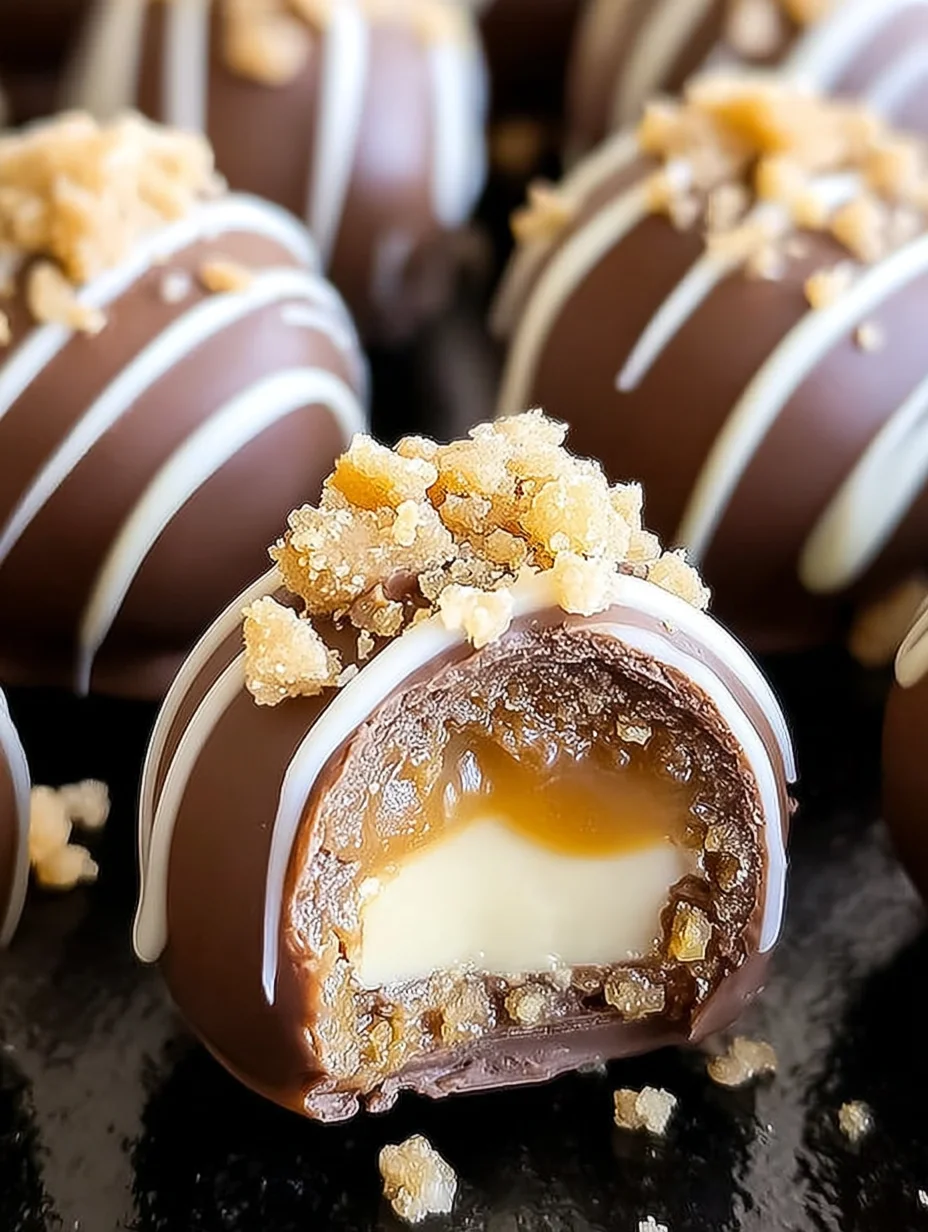 Caramel Apple Truffles