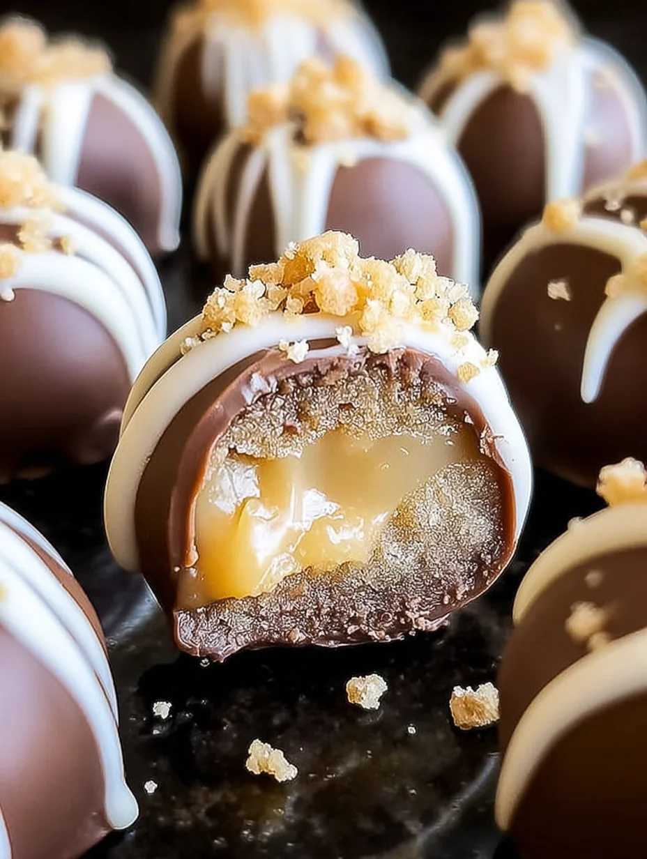 Caramel Apple Truffles